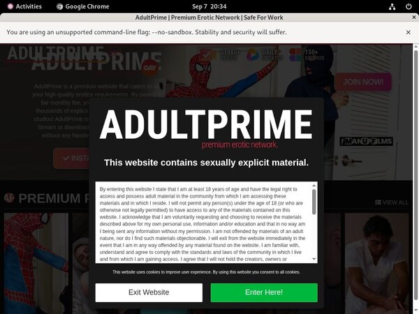 Adult-prime.com Passwords 2017