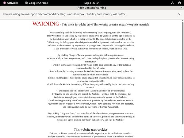 America Bukkake Web Site
