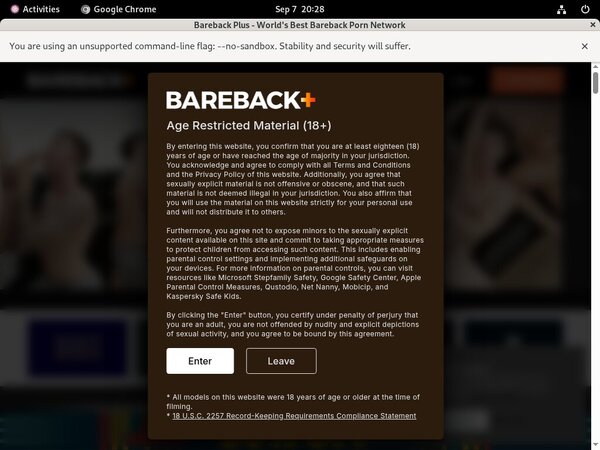 Bareback Plus Working Password