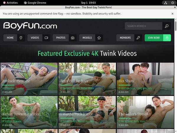 Boy Fun Mature