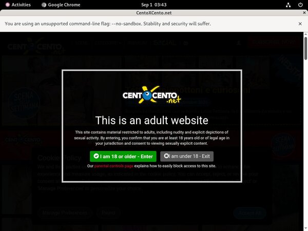 Cento X Cento Buy Membership