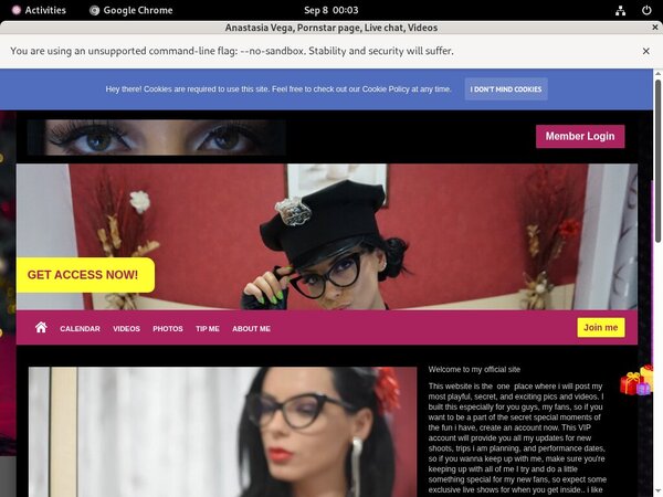 Create Anastasiavegax.modelcentro.com Account