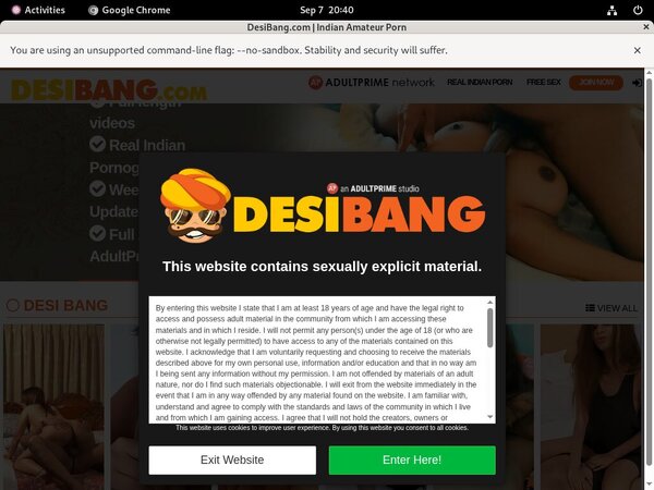Desi Bang Image Post