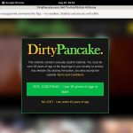 Dirty Pancake Password Accounts