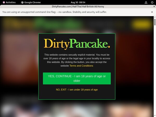 Dirty Pancake Premium Login