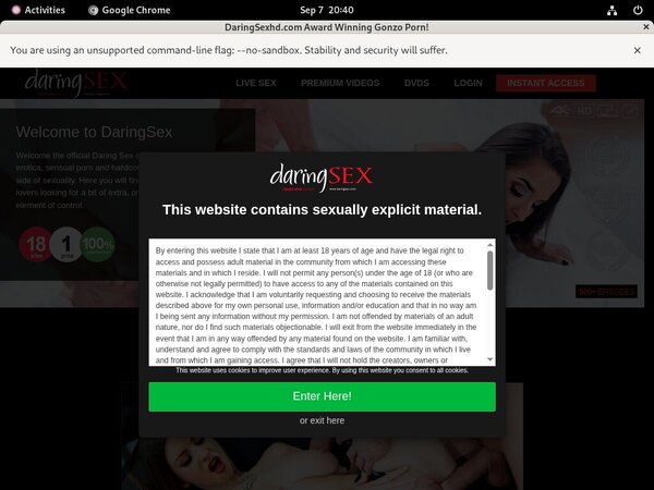Discount For Daringsexhd