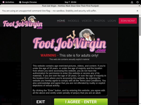 Foot Job Virgin Discount Lowest