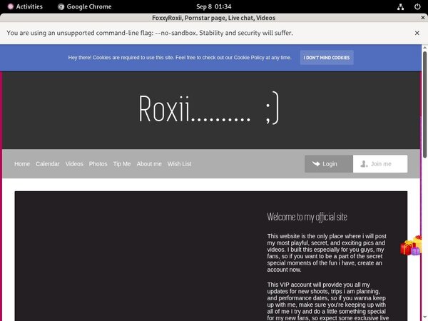Free Full Foxxyroxii Porn