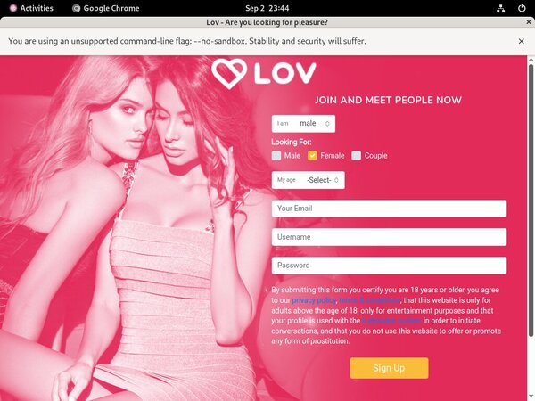 Free LOV Trials