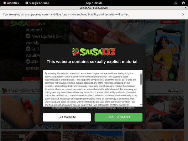 Free Salsaxxx.com Account New