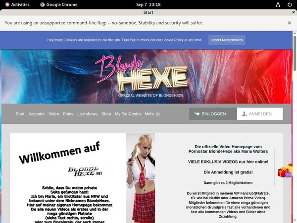 Get A Free BlondeHexe Password