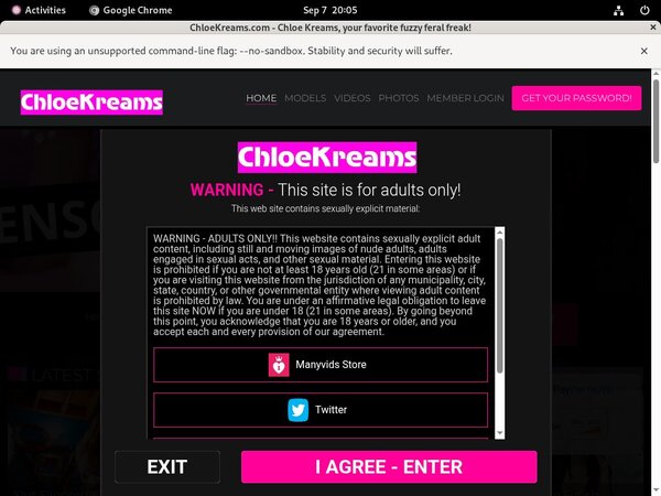 Get Chloekreams Account Get Chloekreams Account