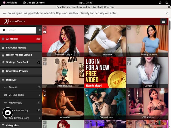 Get X Love Cam Free Logins