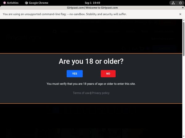 Girlycastshop.com Passwords Blog