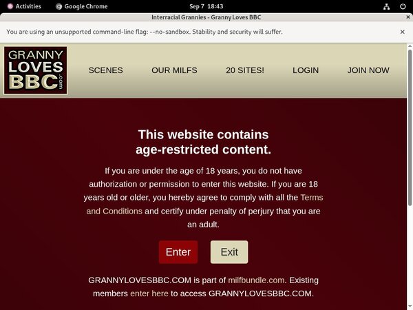 Grannylovesbbc.com Trial Offer