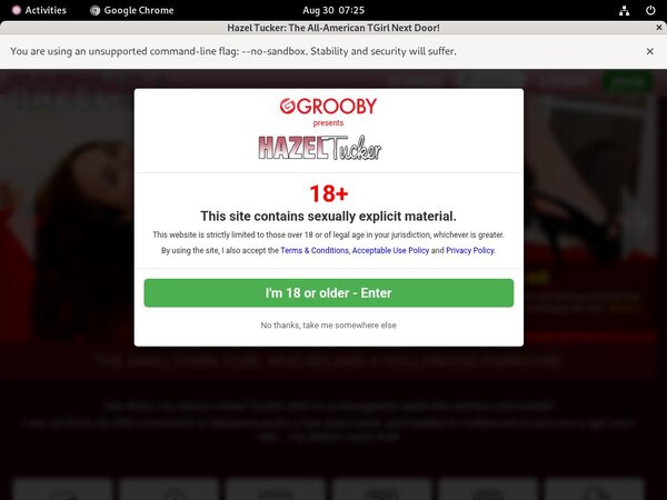 Hazel-tucker.com With Sliiing