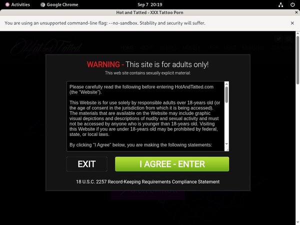 Hot And Tatted Offer Paypal