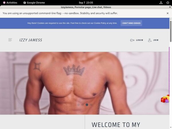 IzzyJamess Porn Pass