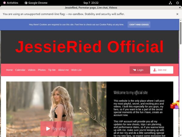 JessieRied Cuentas Gratis