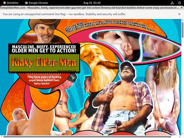 Kinky Older Men Discounts
