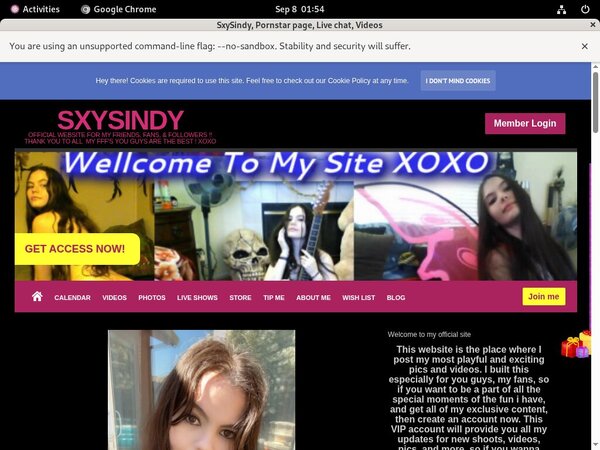Limited Sxysindyxoxo.com Promo