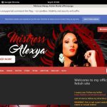 Mistress Alexya Code Mistress Alexya Code