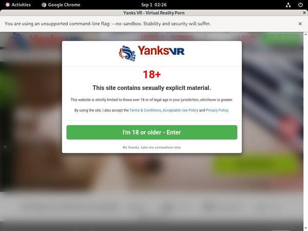 Mobile Yanksvr.com Account