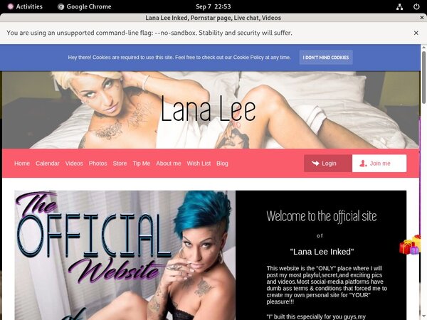 My-lana-lee.com Free Mobile
