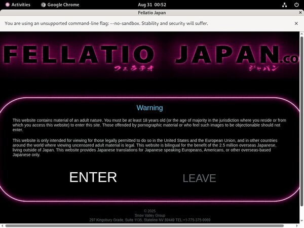 New Fellatiojapan Discount Offer