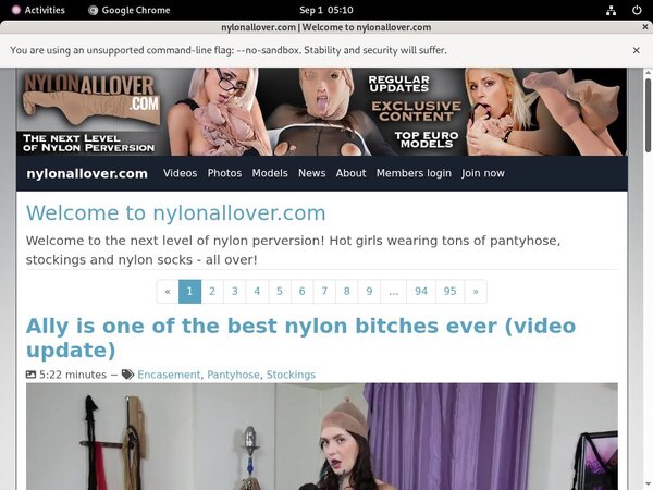 Nylonallover Hot Mom