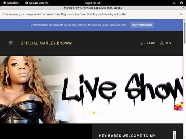 Officialmarleybrown.com With AOL Account