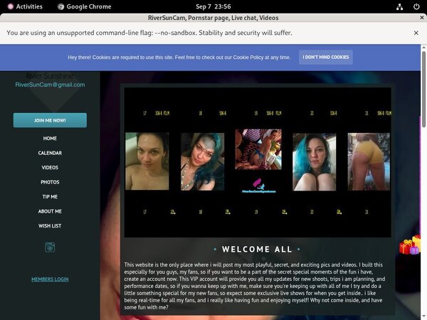 RiverSunCam Join Anonymously