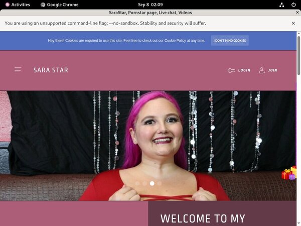 SaraStar Subscription