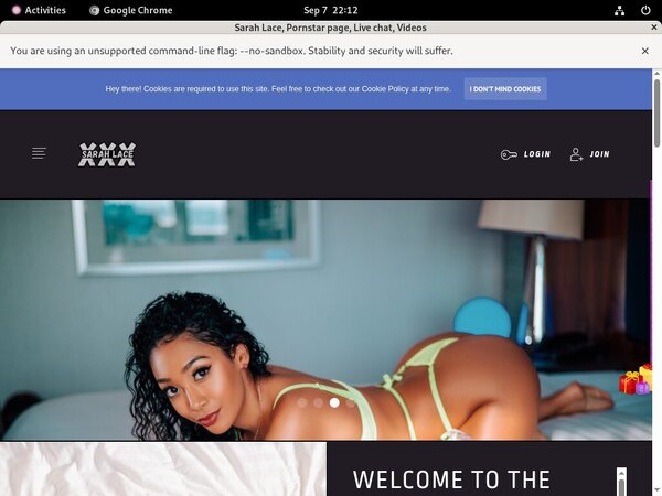 Sarah Lace Free Tube