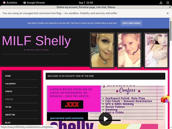 Sexymilfshelly.modelcentro.com Automatische Incasso