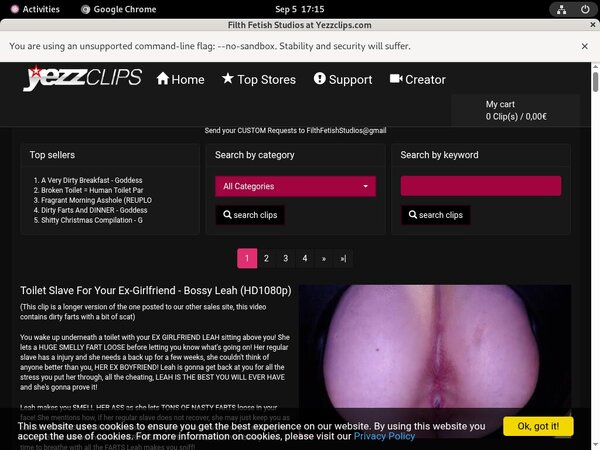 Special Filth Fetish Studios Discount Deal