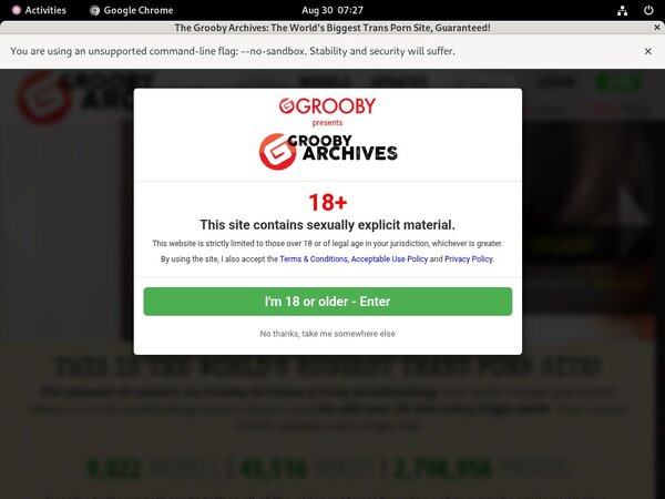 The Grooby Archives Network Discount The Grooby Archives Network Discount