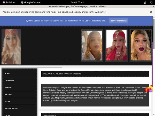 Thequeenmorgan.net Discreet Billing