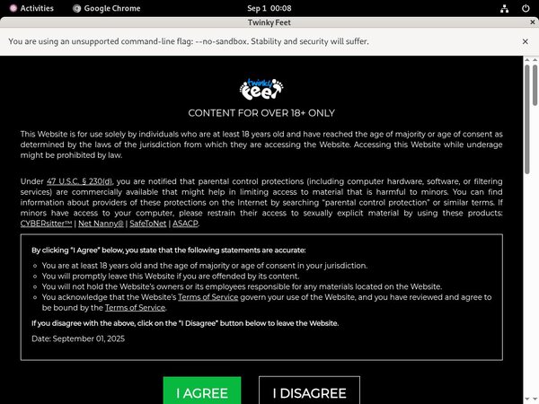 Twinky Feet Subscriptions