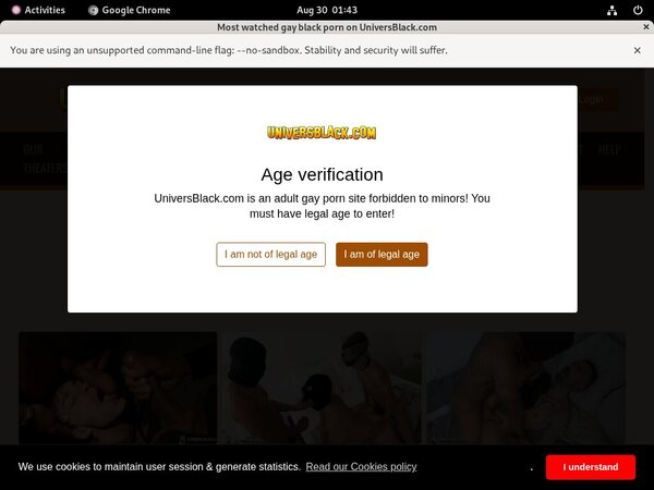 Universblack Network Login