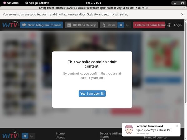 Voyeurhouse Logins For Free