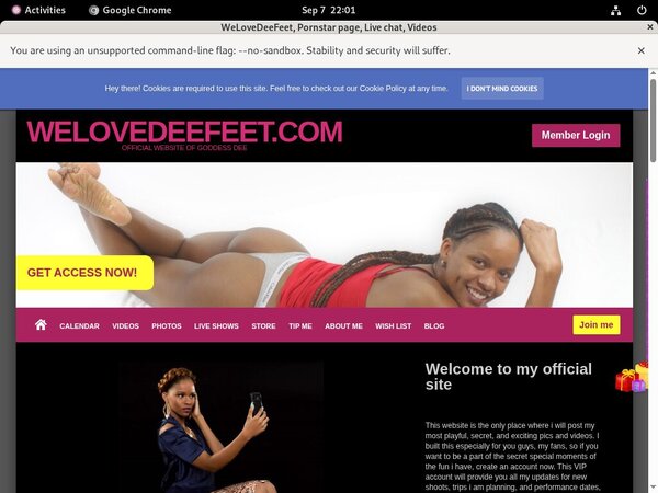 Welovedeefeet.com With Cash Welovedeefeet.com With Cash