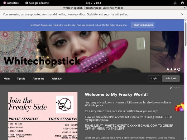 Whitechopstick Discount Monthly