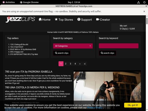 Yezzclips.com Hack