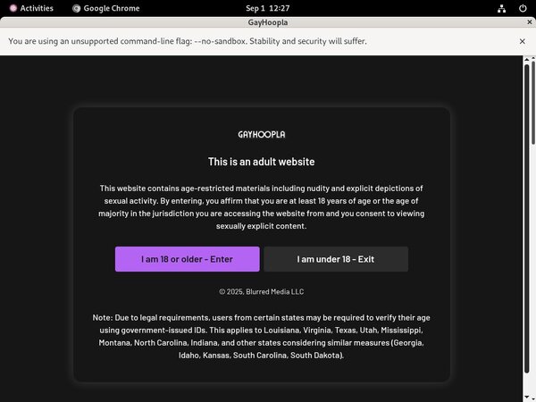 Gayhoopla.com Register Form