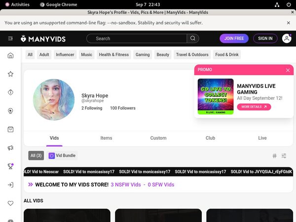Skyra Hope Discount Trial