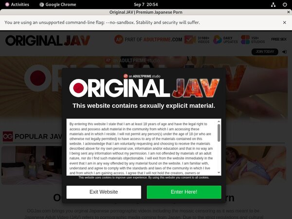 Ogjav.com Sign Up Form