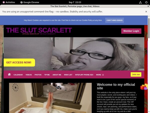 The Slut Scarlett Limited Deal The Slut Scarlett Limited Deal