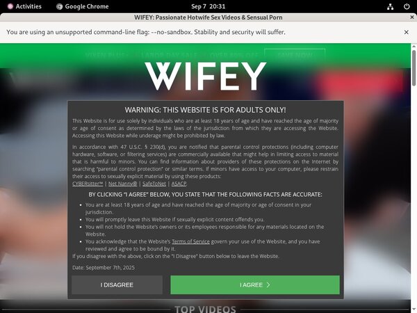 Discounted Wifey Membership