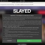 Slayed Join By Text Message